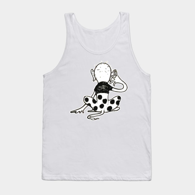 Lost hybrid or someone disoriented: heart loneliness! Tank Top by Marccelus